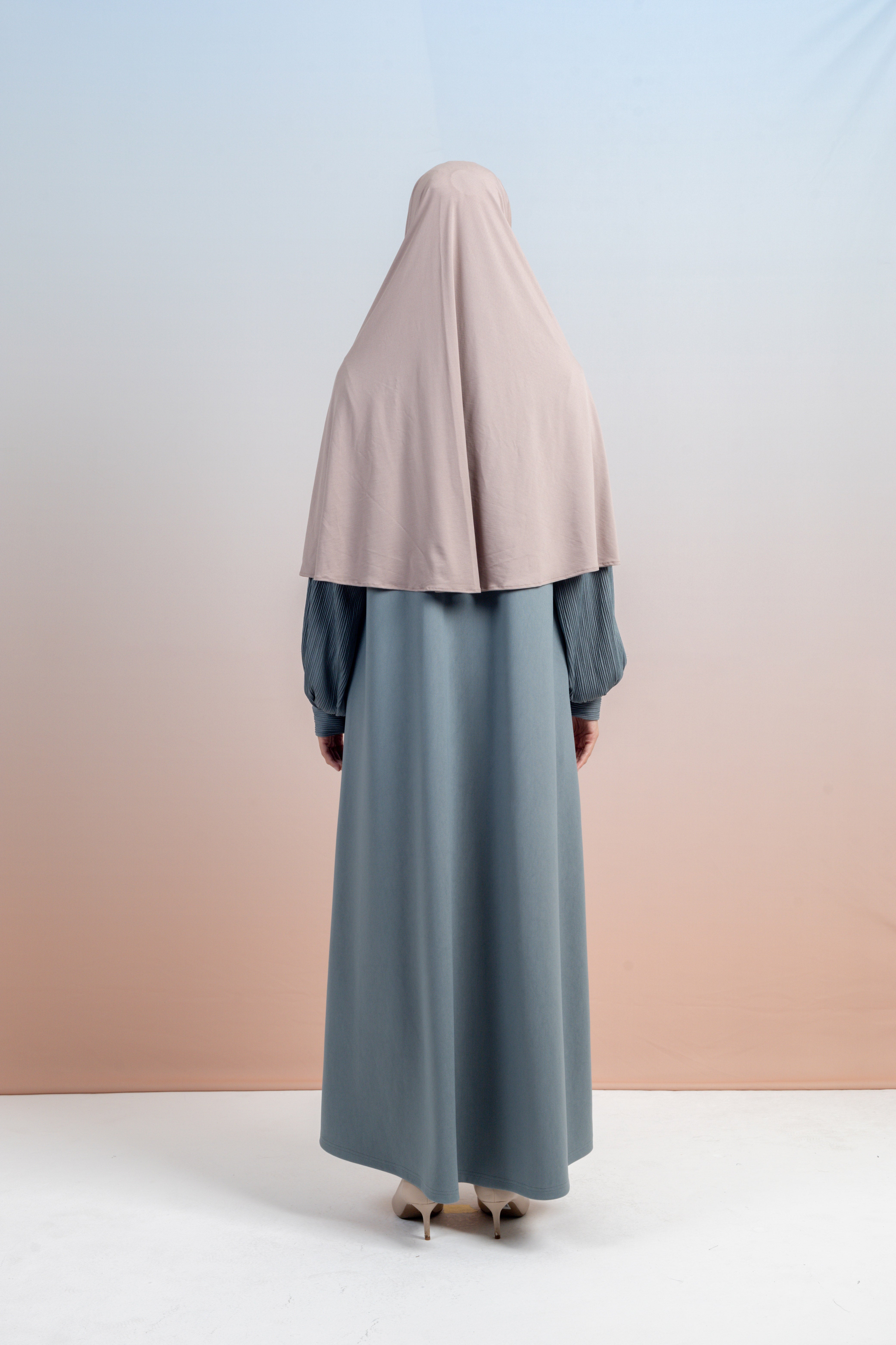 GAMIS KNIT MIX PLEATS