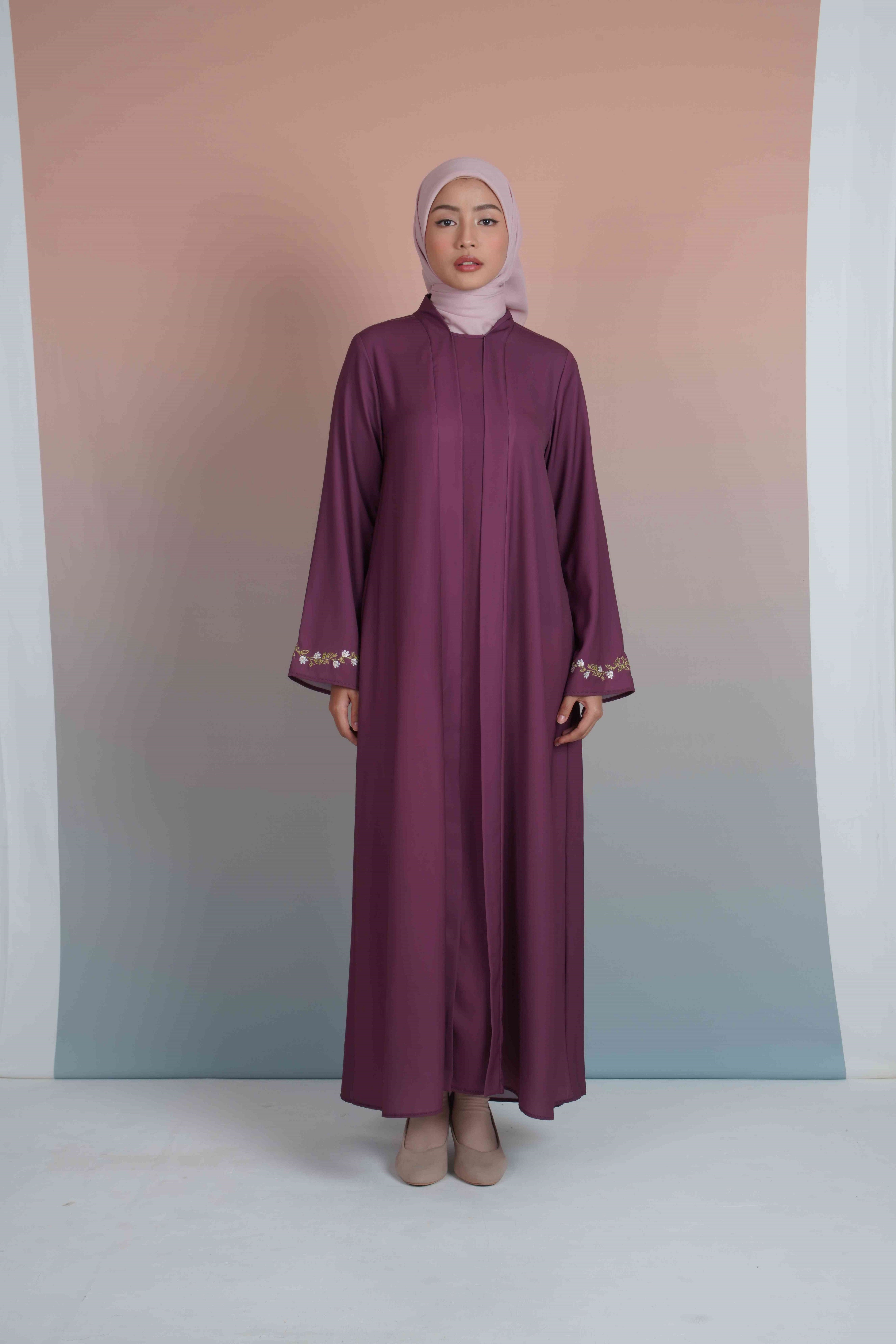 GAMIS LENGAN EMBROIDERRY