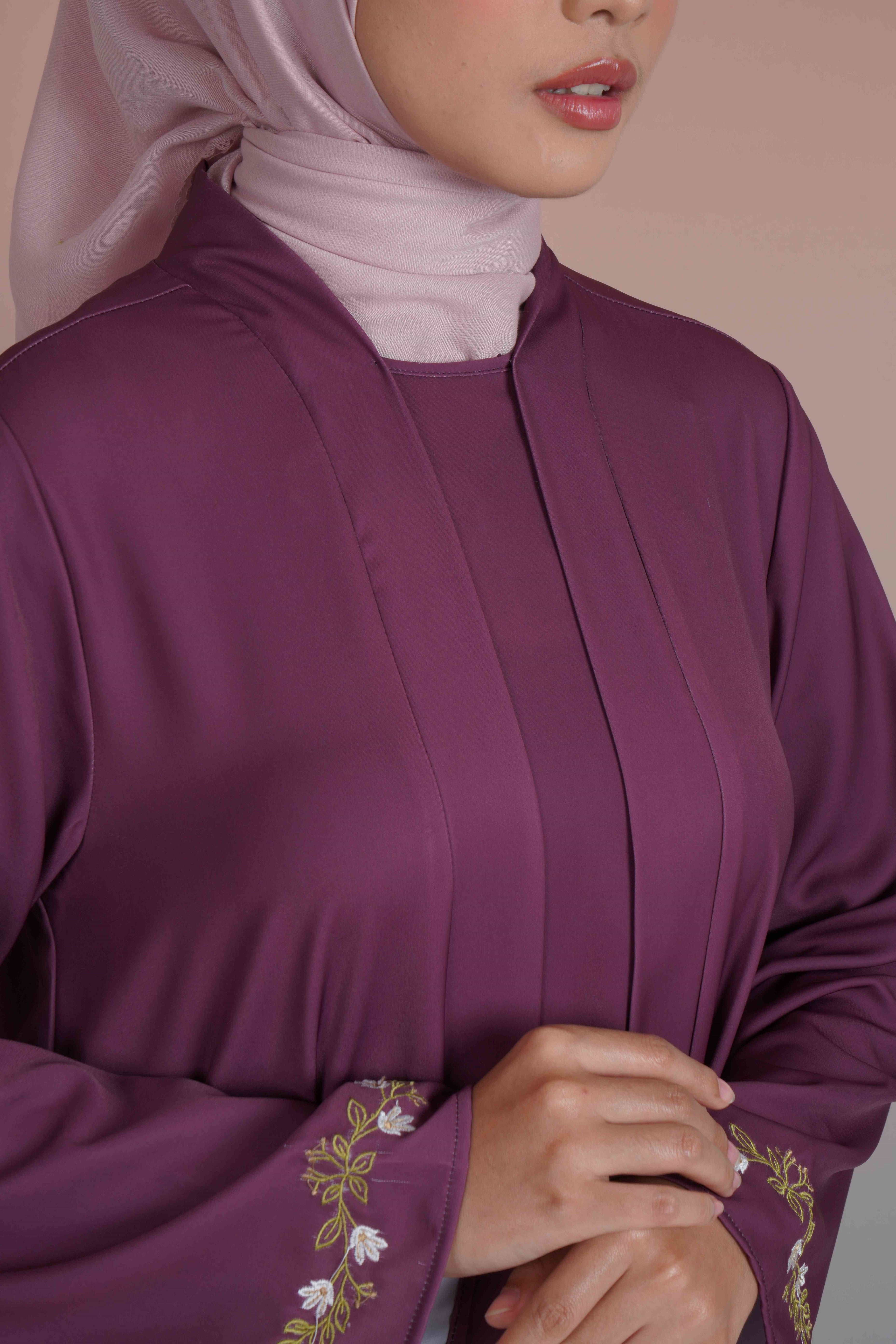 GAMIS LENGAN EMBROIDERRY
