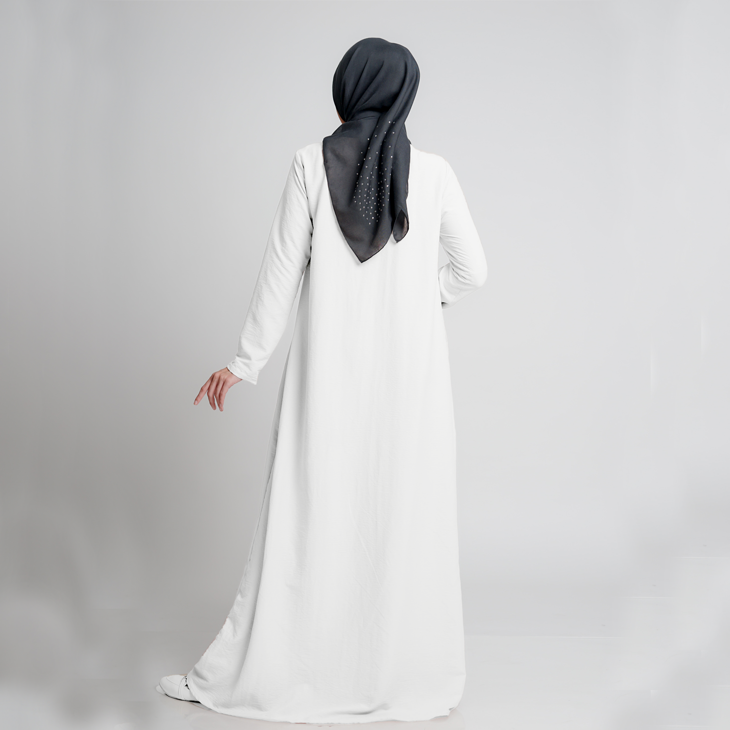 Elzatta Basic Gamis Airflow - BW