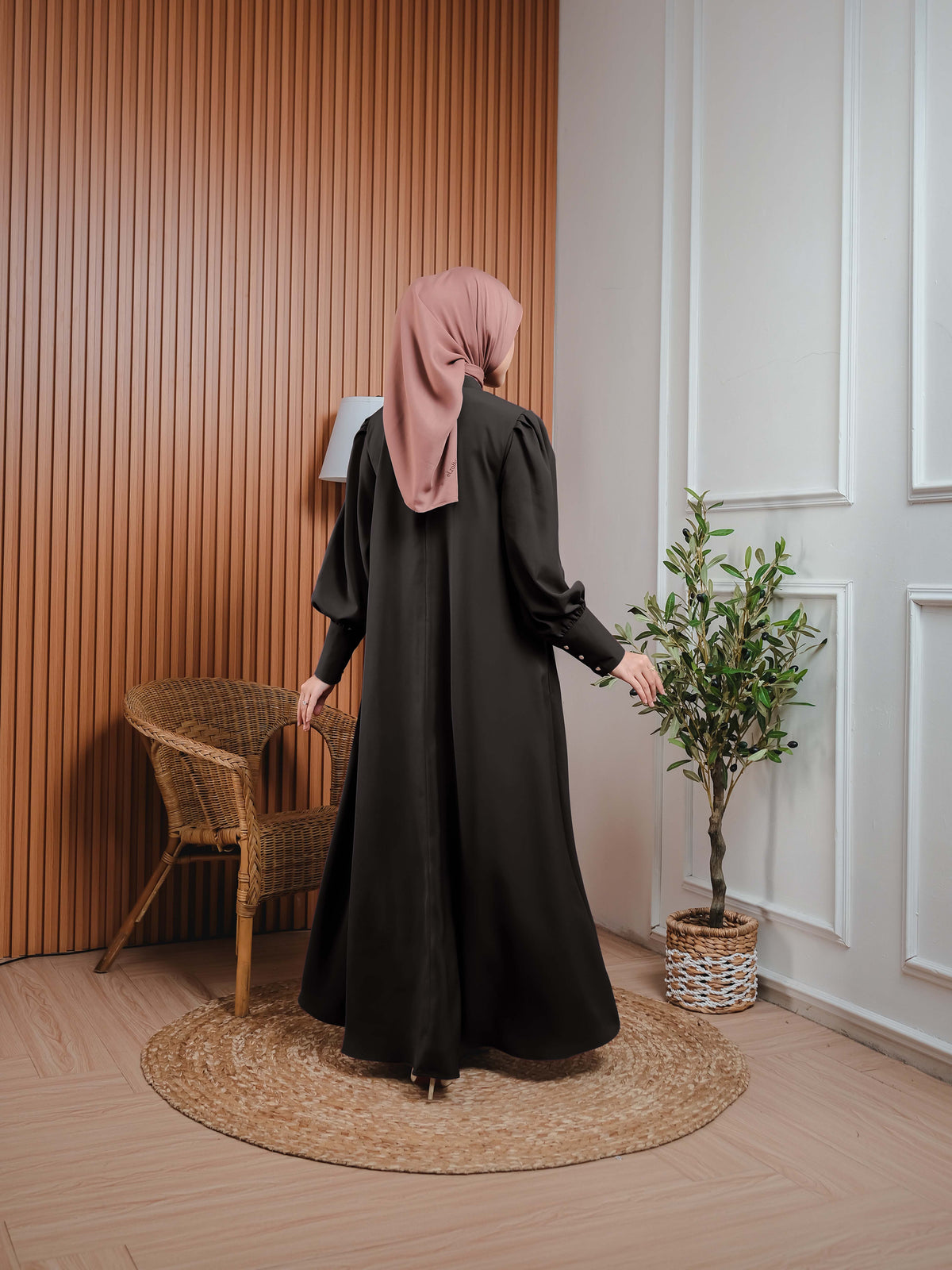Elzatta Gamis Kancing Full A