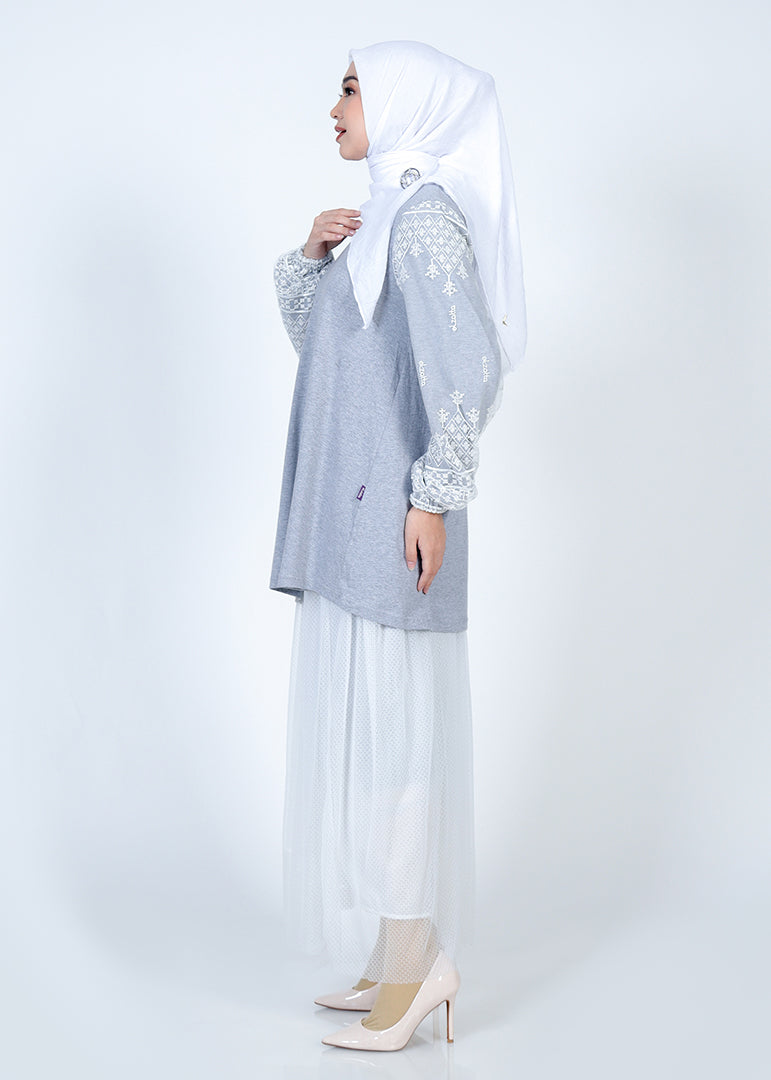 Tunik Combed Lengan Lace Al-Bukhari
