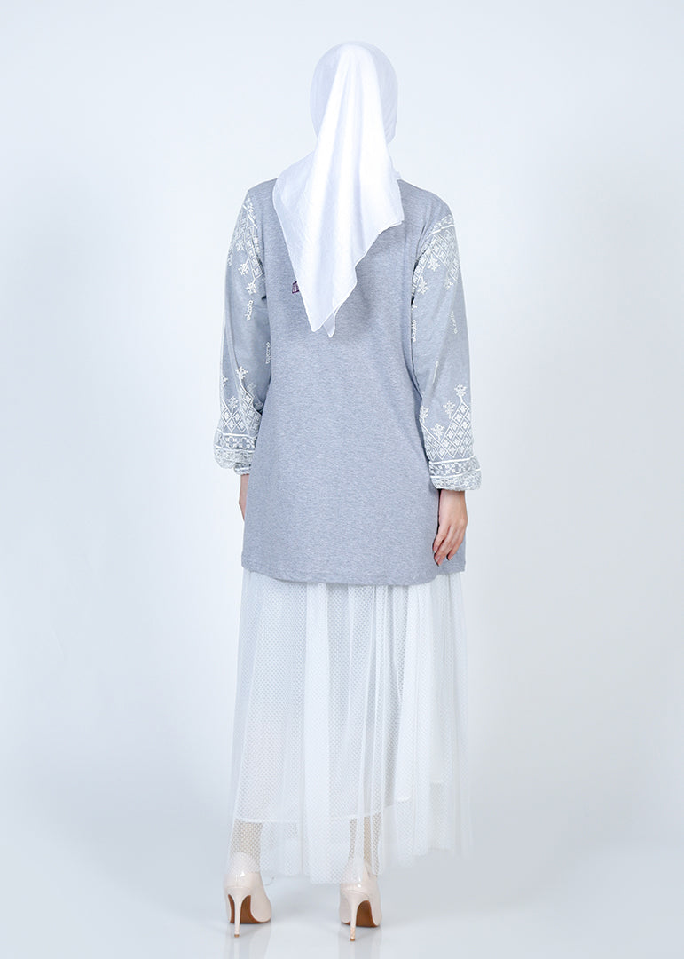 Tunik Combed Lengan Lace Al-Bukhari