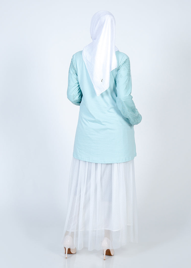 Tunik Combed Lengan Lace Al-Bukhari