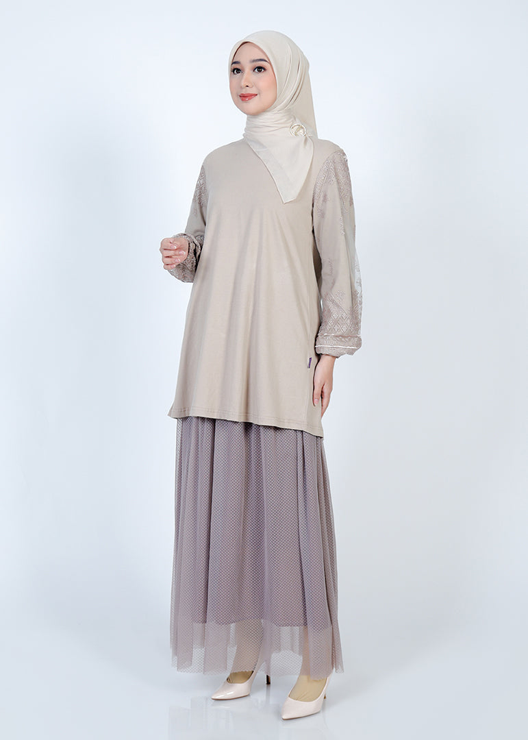 Tunik Combed Lengan Lace Al-Bukhari