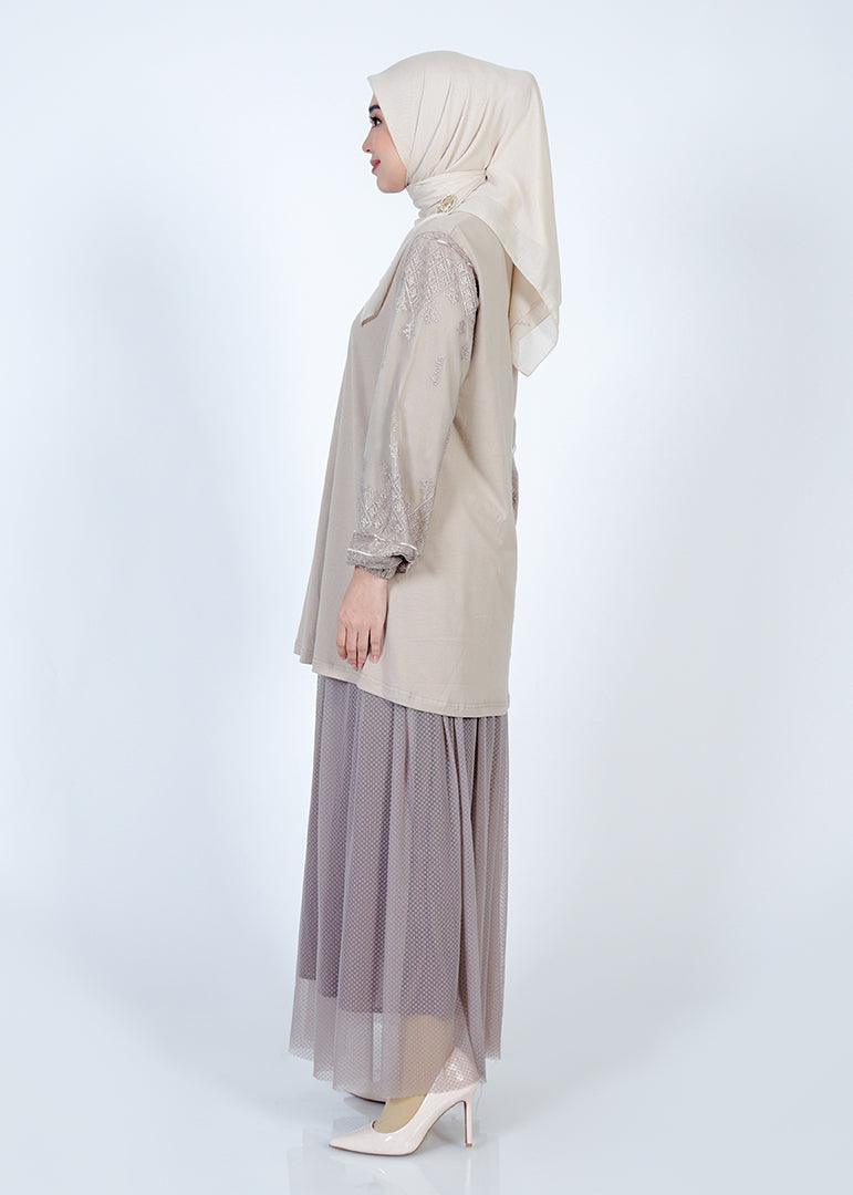 Tunik Combed Lengan Lace Al-Bukhari