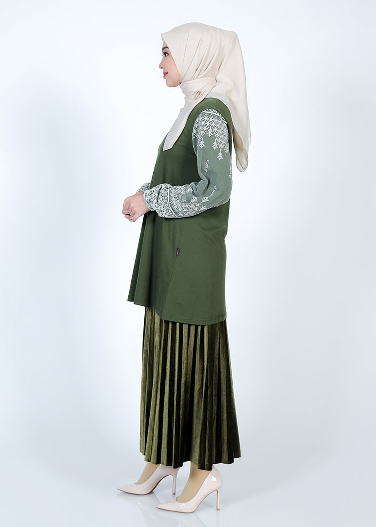 Tunik Combed Lengan Lace Al-Bukhari