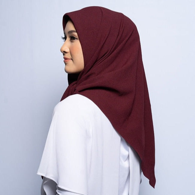 Elzatta Kerudung Instan Mahika - Maroon