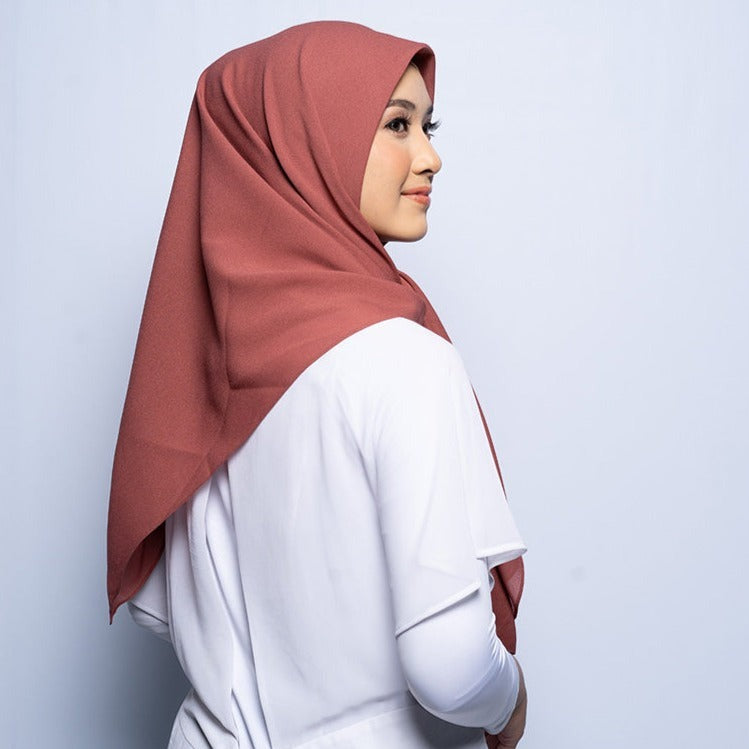 Elzatta Kerudung Instan Mahika - Teracotta