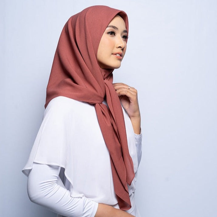 Elzatta Kerudung Instan Mahika - Teracotta