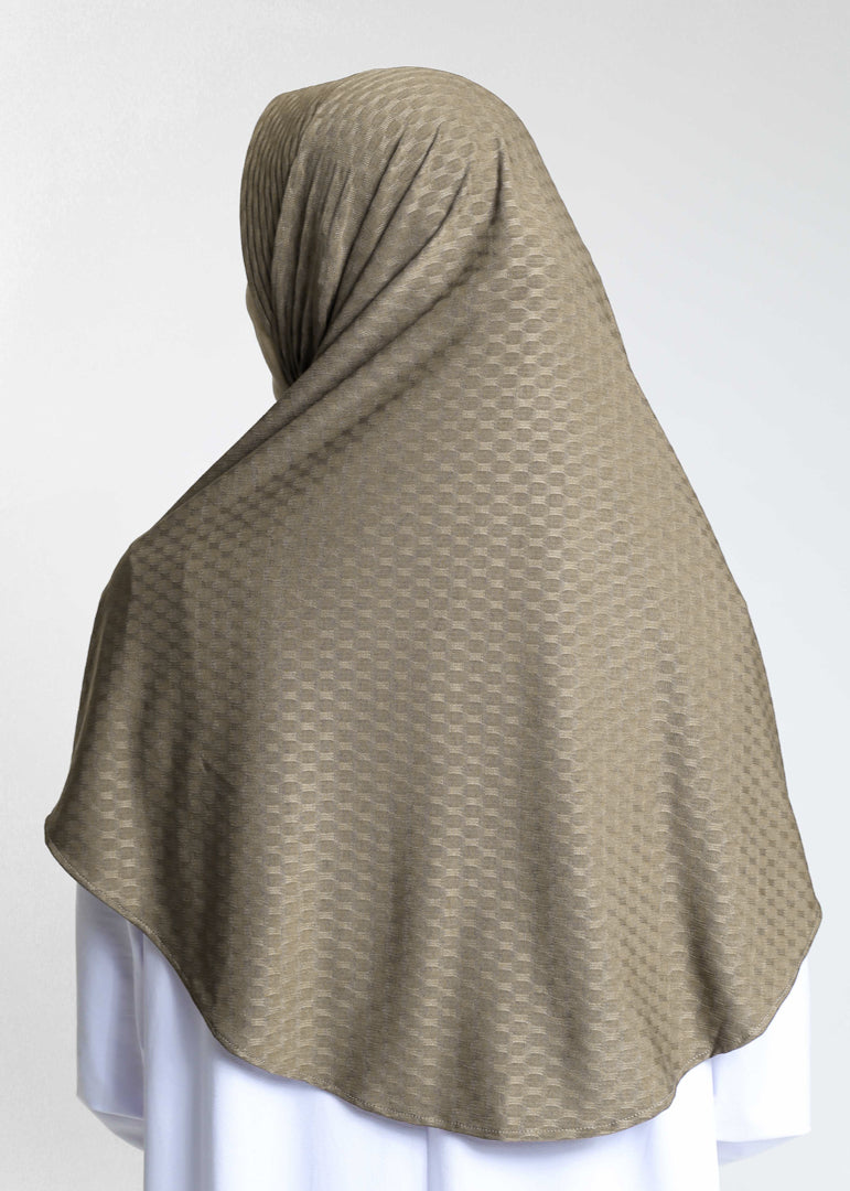 Elzatta Jilbab Instan Polos Olina Oval