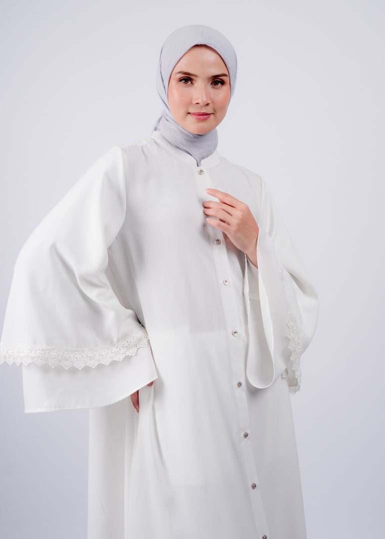 Gamis Mecca Lengan Layer