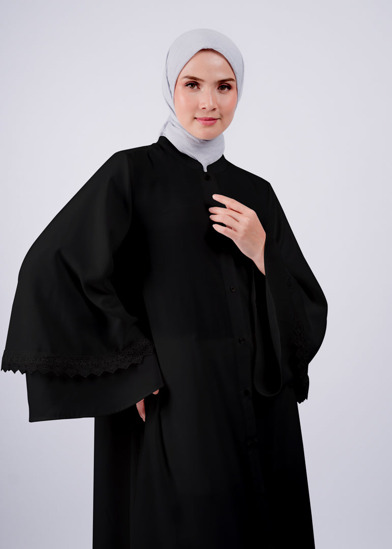 Gamis Mecca Lengan Layer