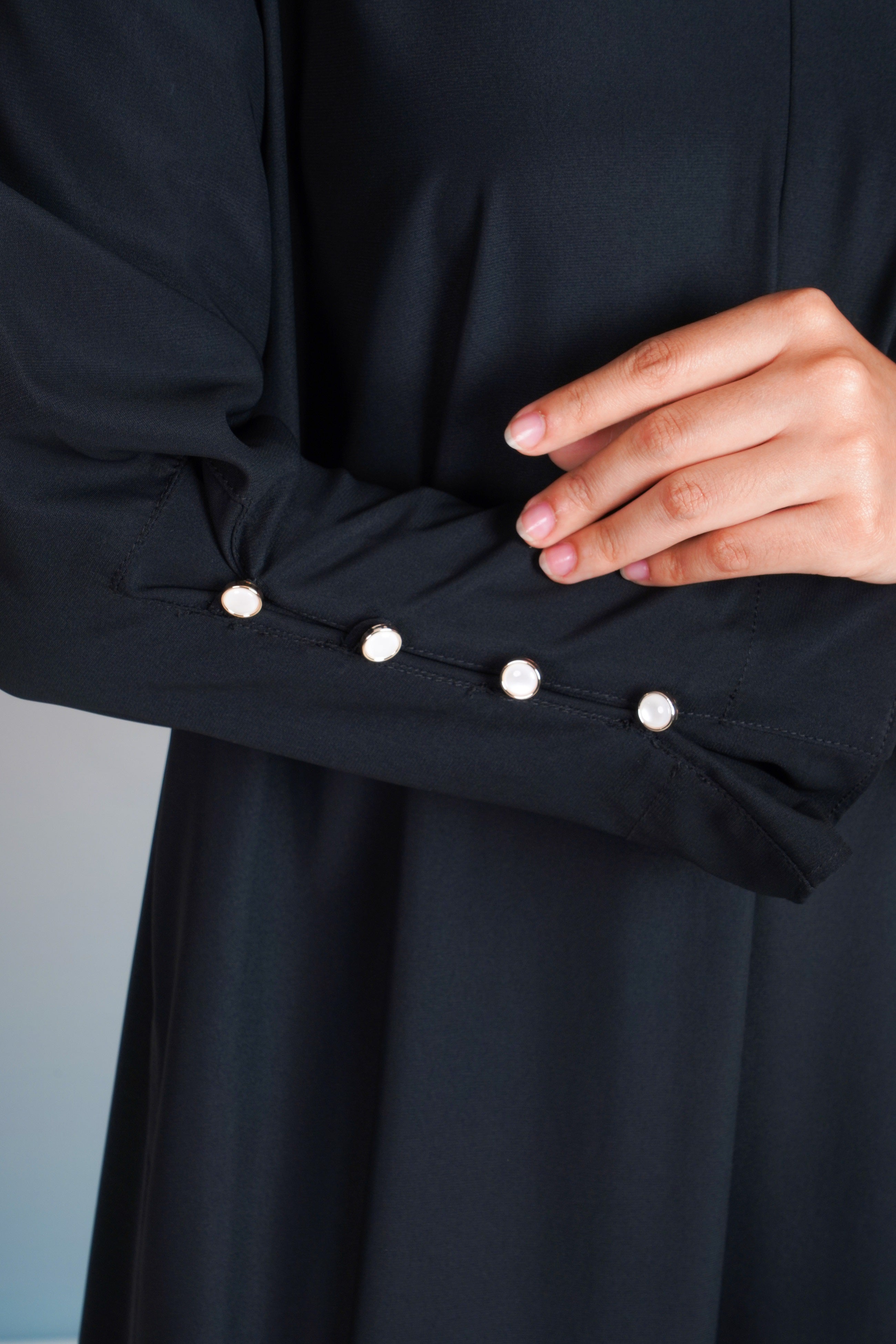 GAMIS MANSET KANCING CRINKLE