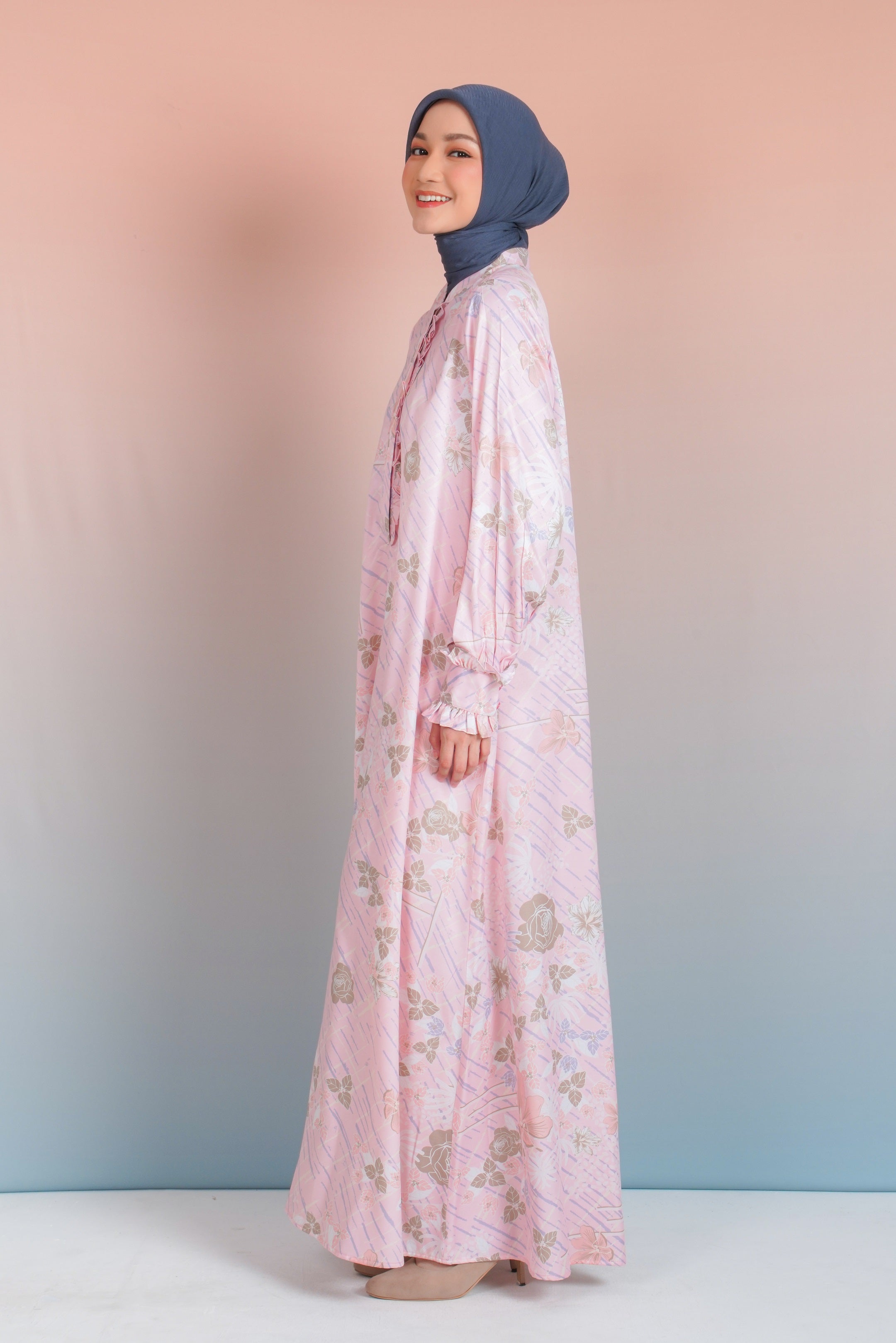 GAMIS RUFFLES SAFFRON GEO