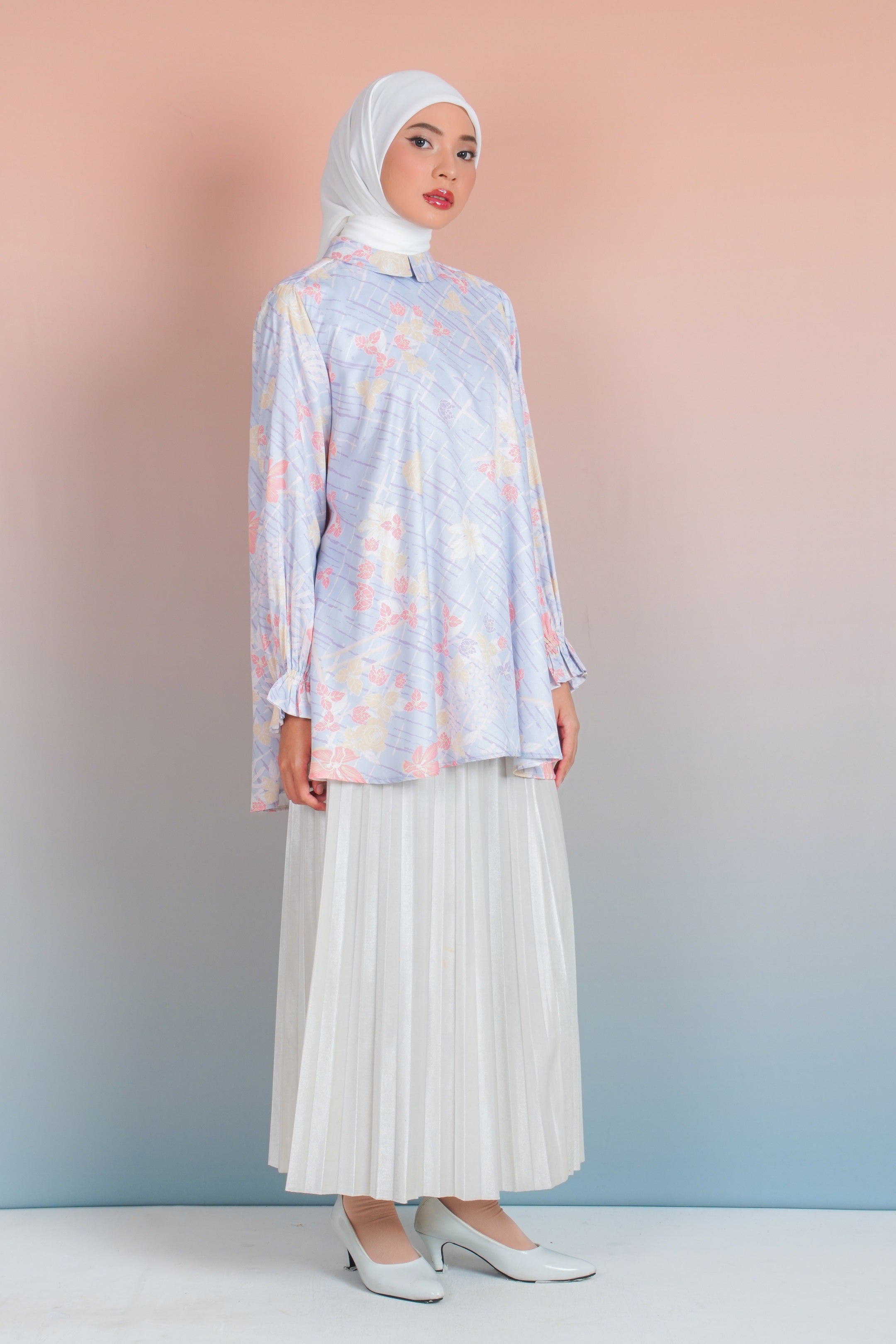 TUNIK BASIC SAFFRON GEO
