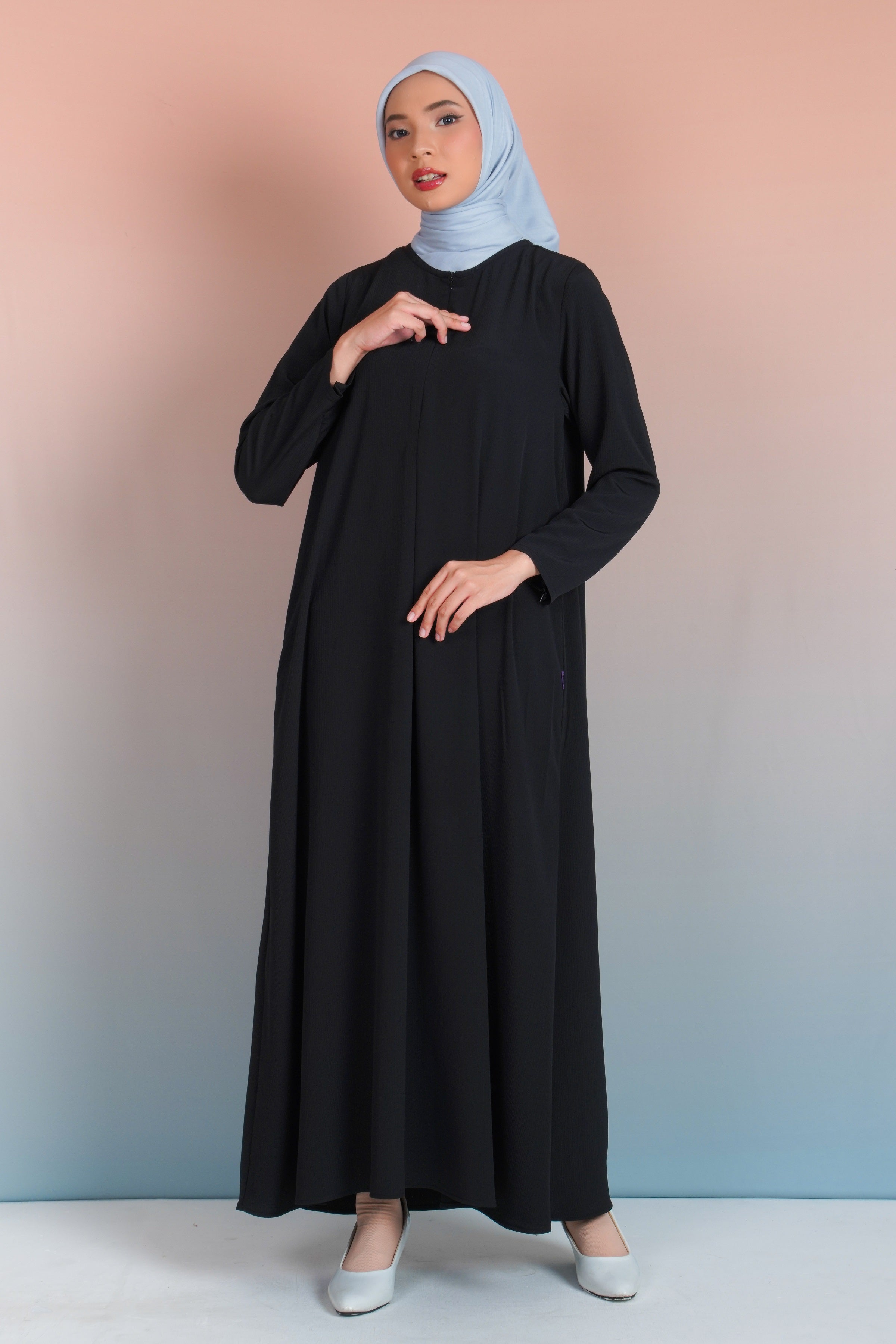 GAMIS MANSET ZIPPER CRINKLE