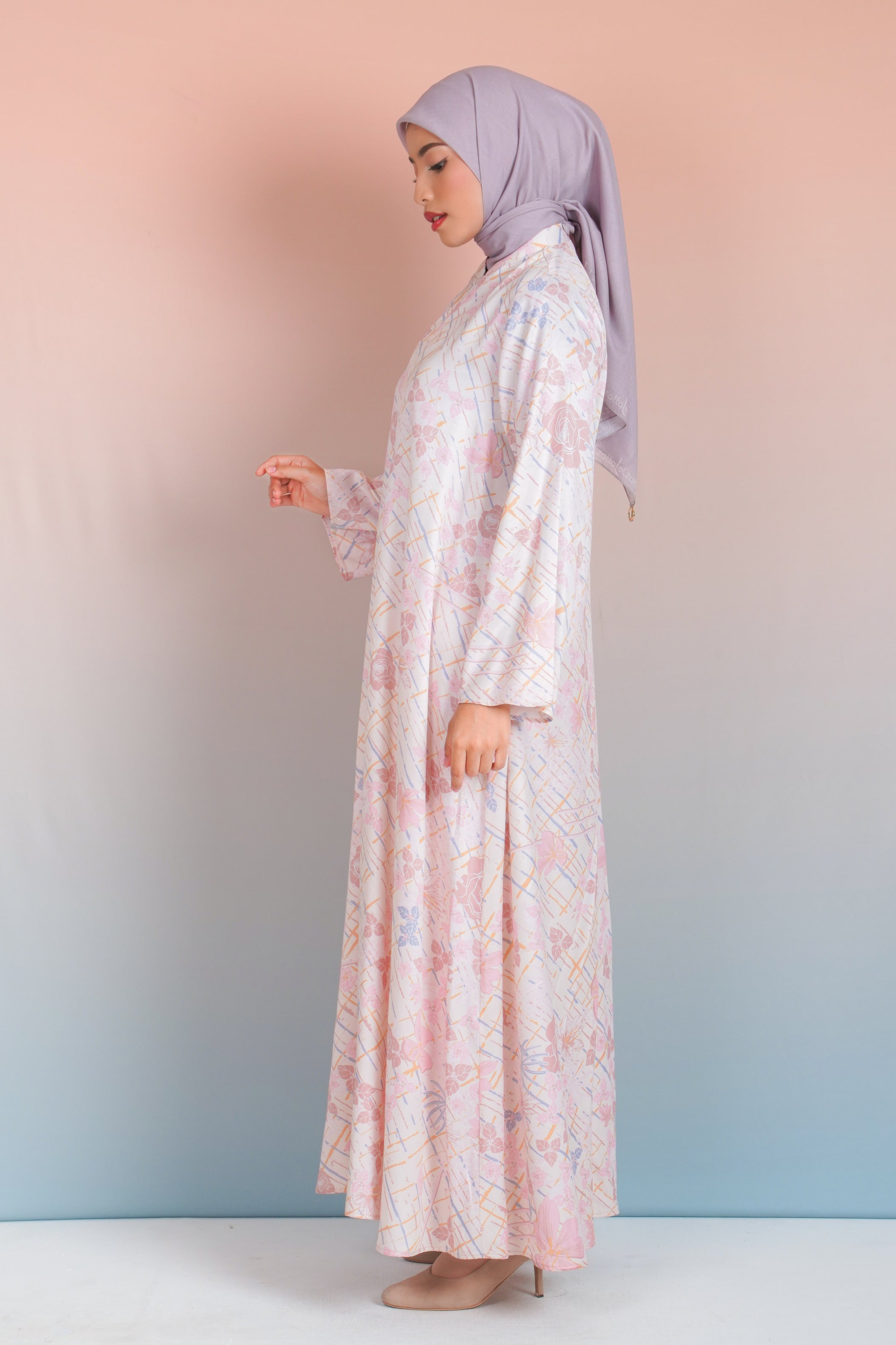 GAMIS ZIPPER SAFFRON GEO
