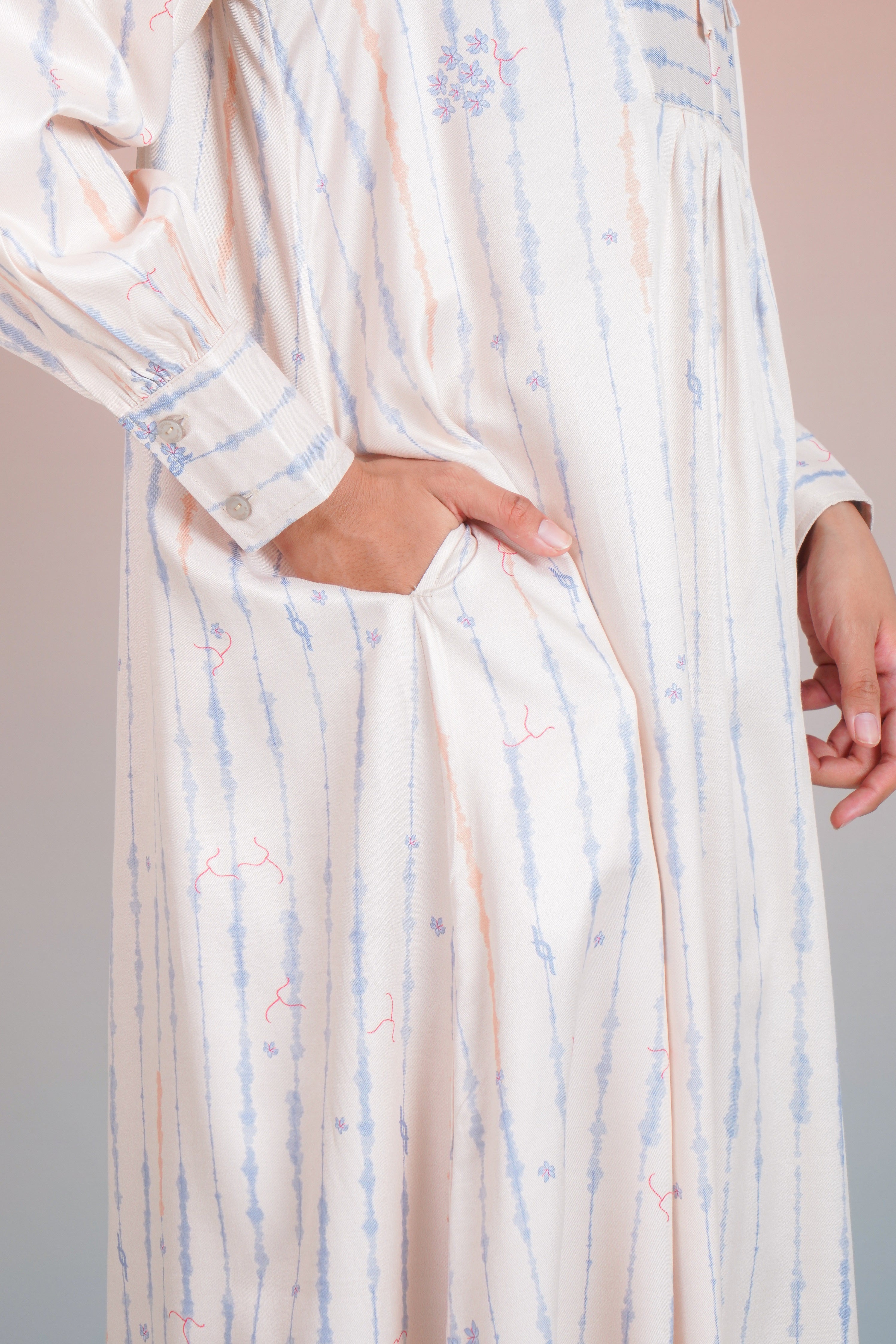 GAMIS PITA SAFFRON SPLATTER