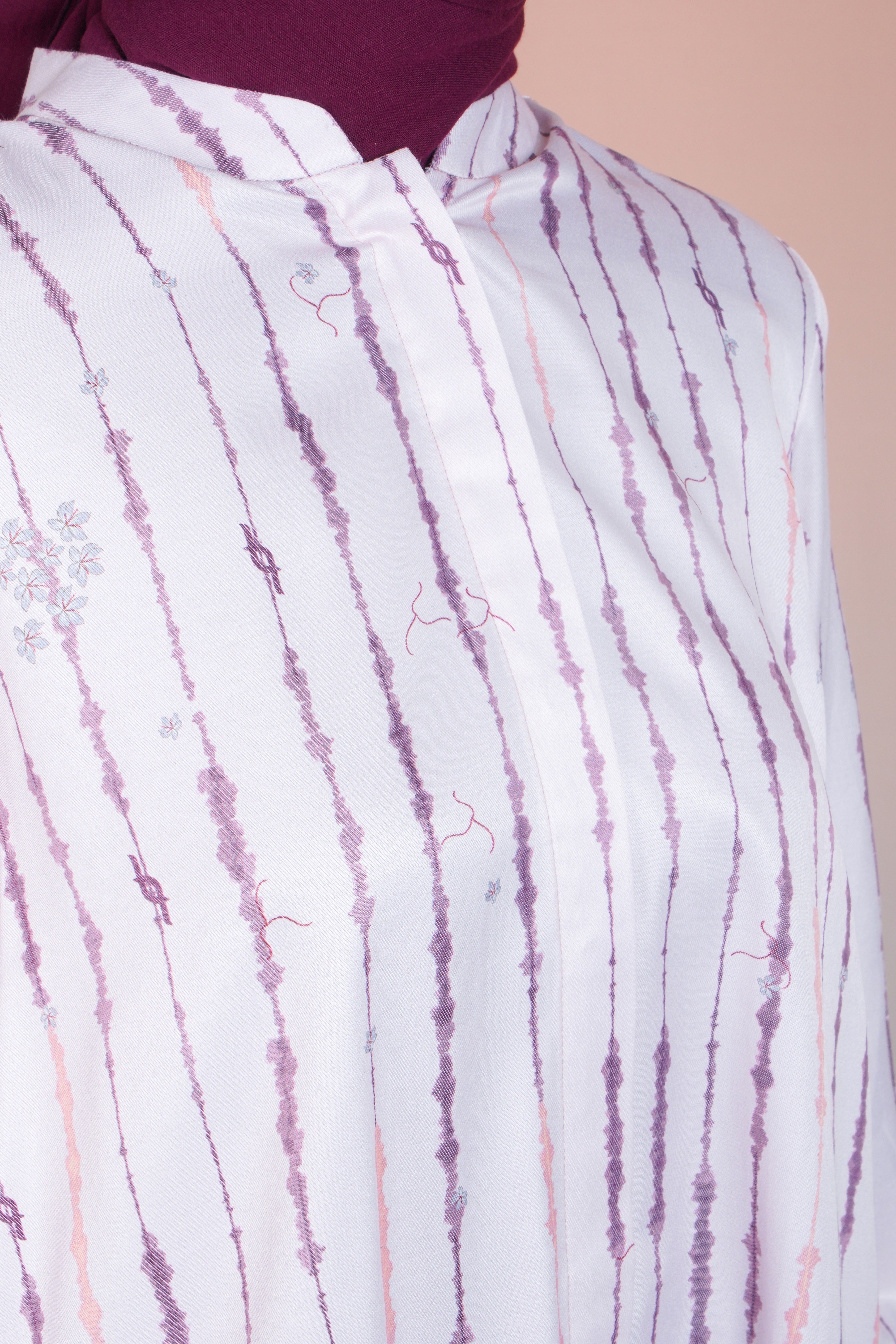 LONG TUNIK SAFFRON SPLATTER