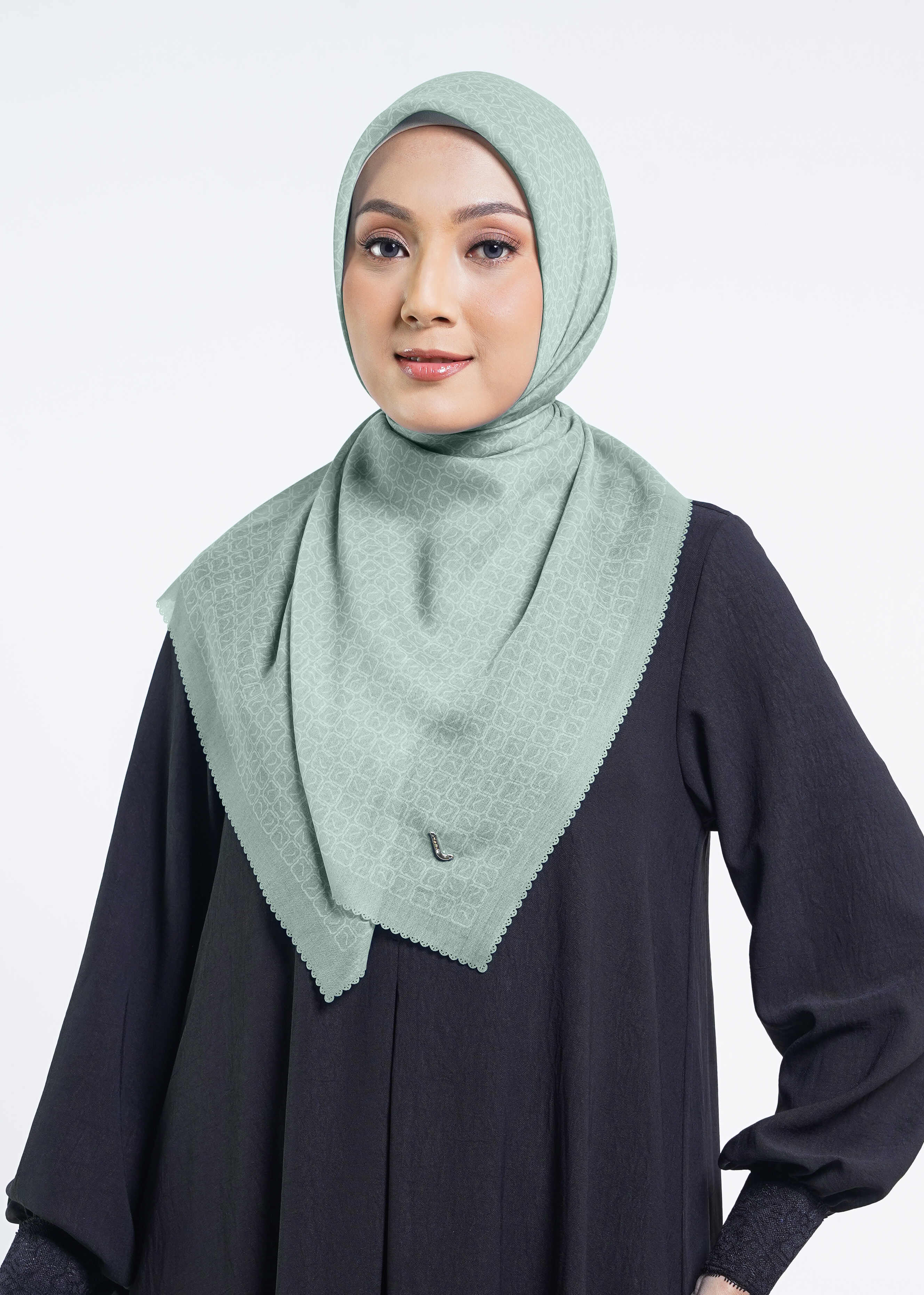Elzatta Hijab Kanara L Square Monogram Syar`i