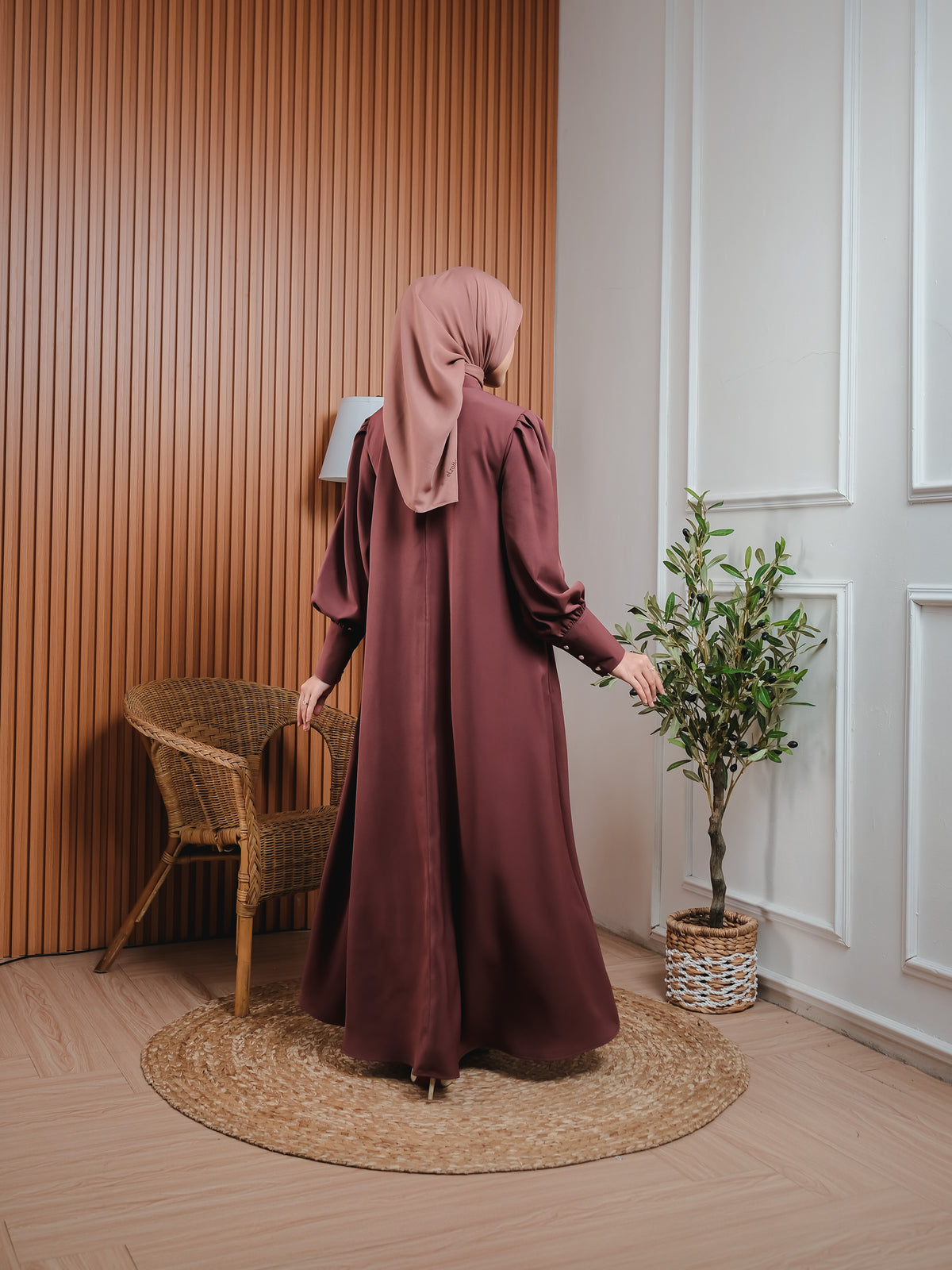 Elzatta Gamis Kancing Full A