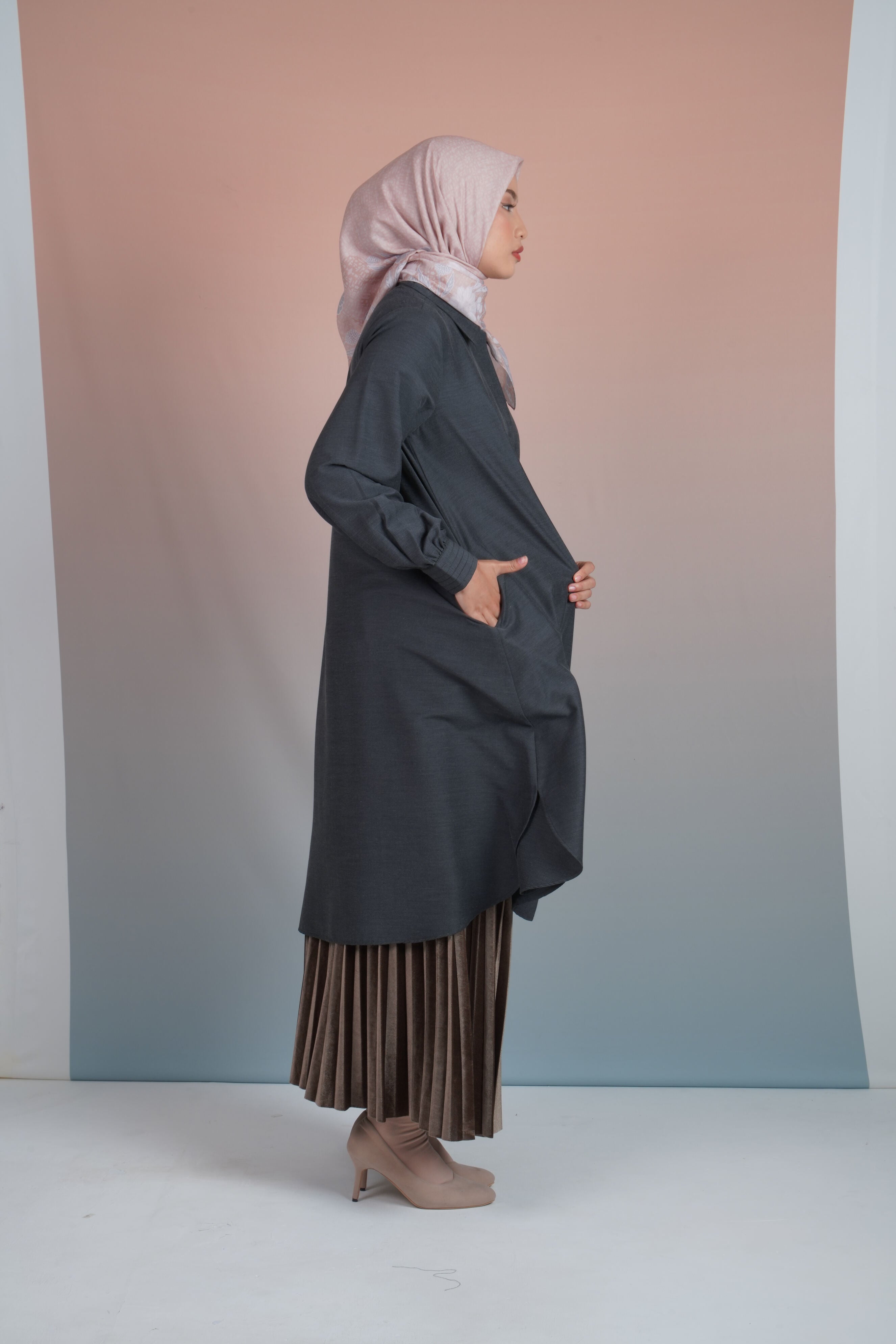 LONG TUNIK SAFFRON PATCH