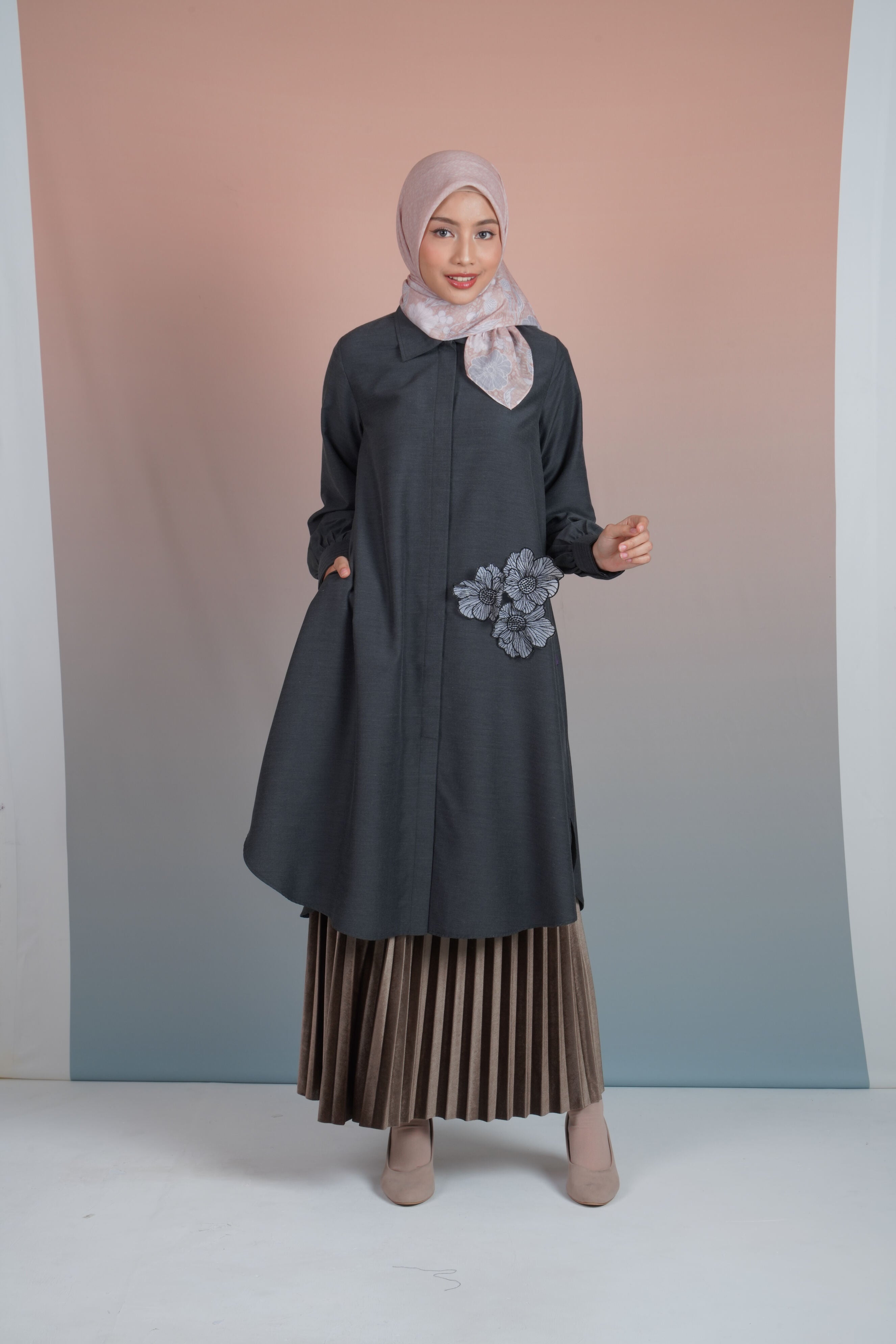 LONG TUNIK SAFFRON PATCH