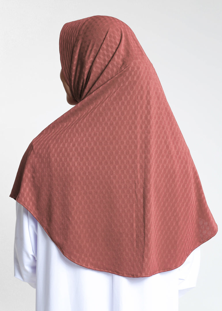 Elzatta Jilbab Instan Polos Olina Oval