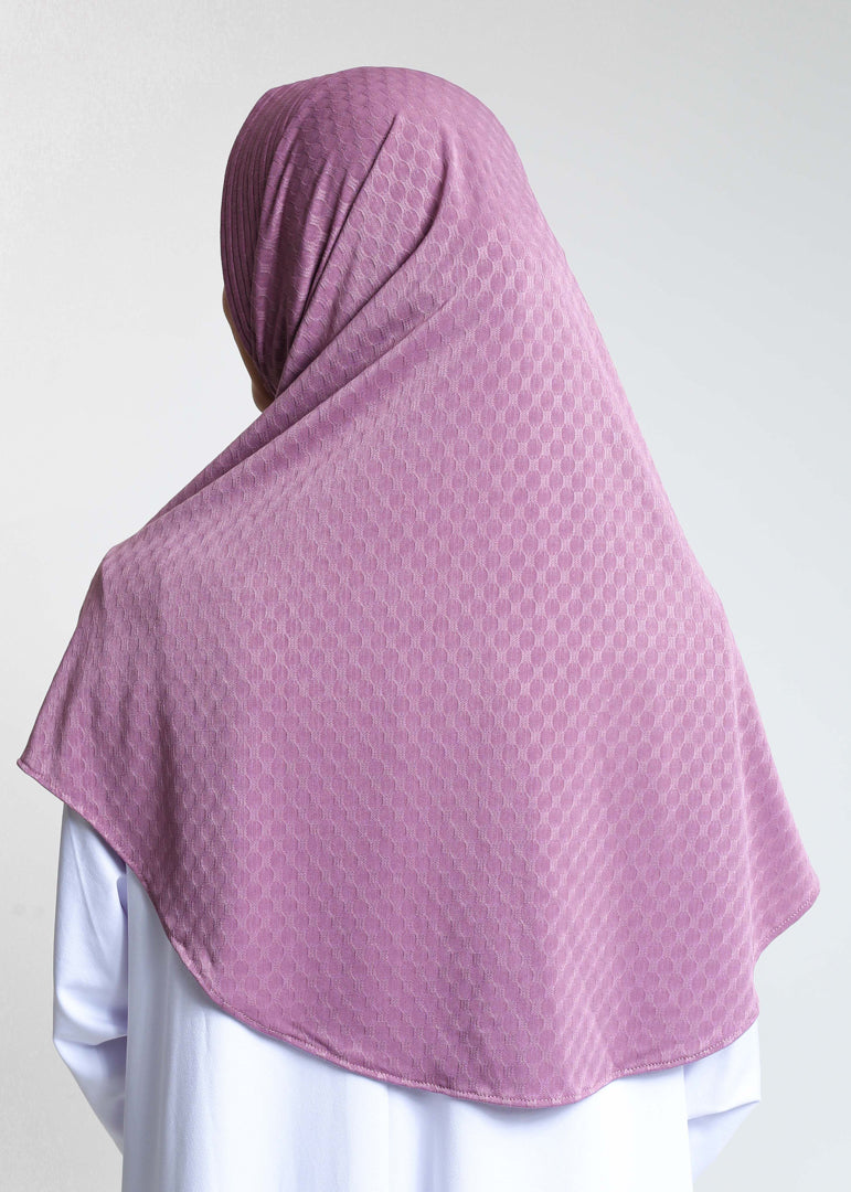 Elzatta Jilbab Instan Polos Olina Oval