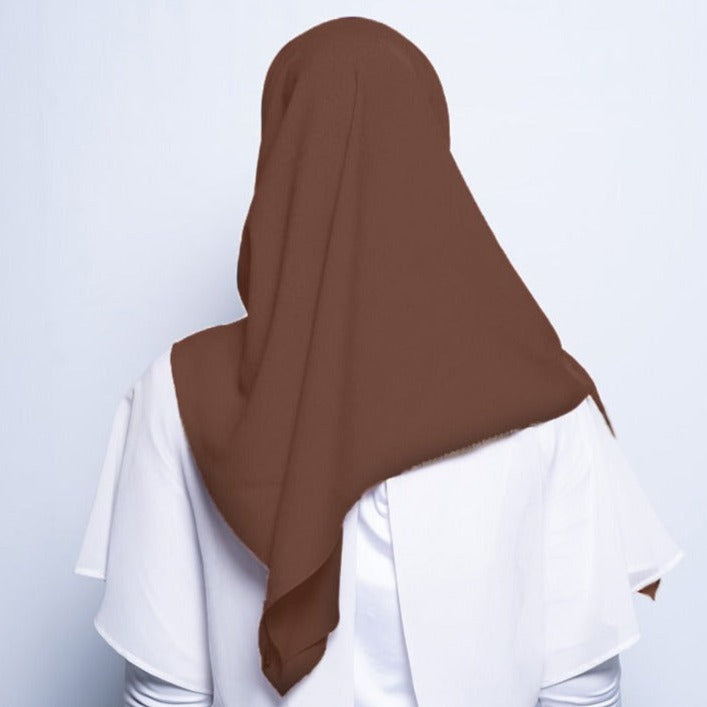 Elzatta Kerudung Instan Mahika - Cocoa Brown