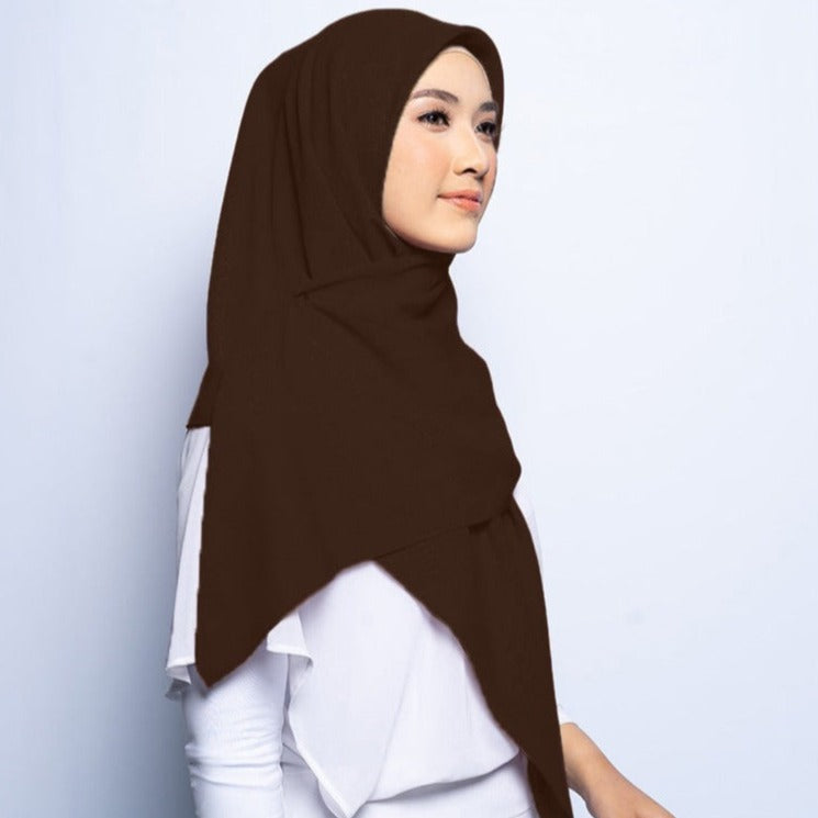 Elzatta Kerudung Instan Mahika - Coklat