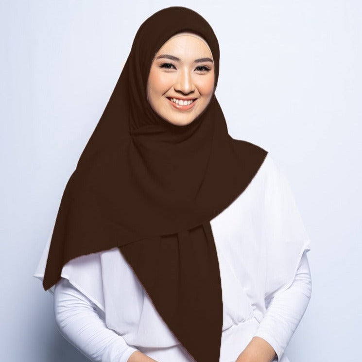 Elzatta Kerudung Instan Mahika - Coklat