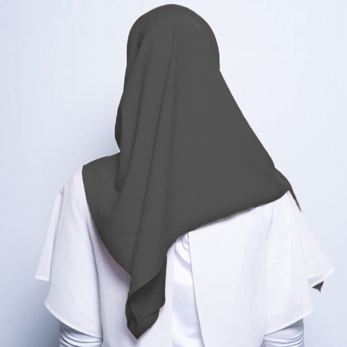 Elzatta Kerudung Instan Mahika - Dark Grey