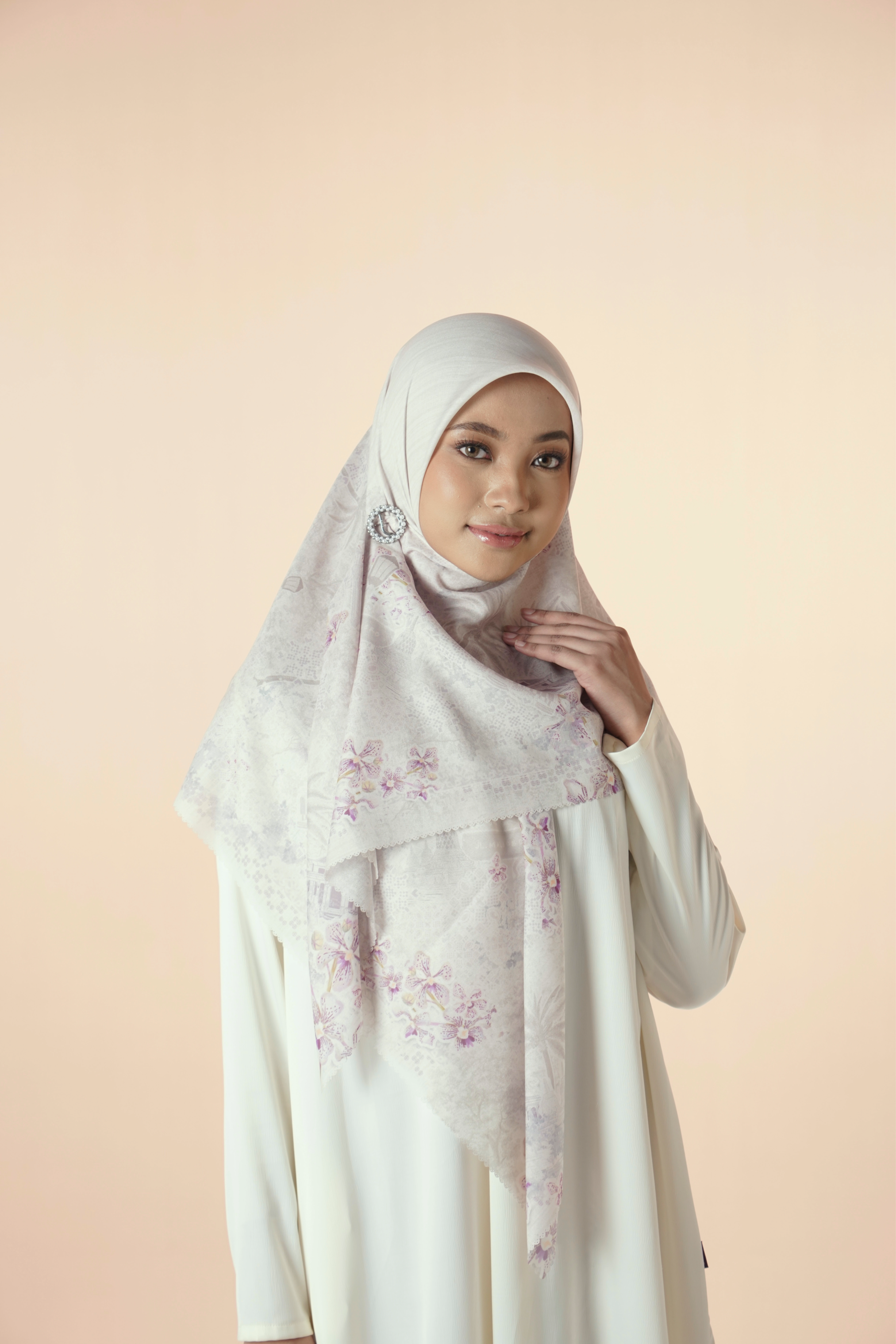 Elzatta Kanara Safiyyah Syar'i Coconut White