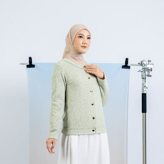 Tunik Knit Kancing