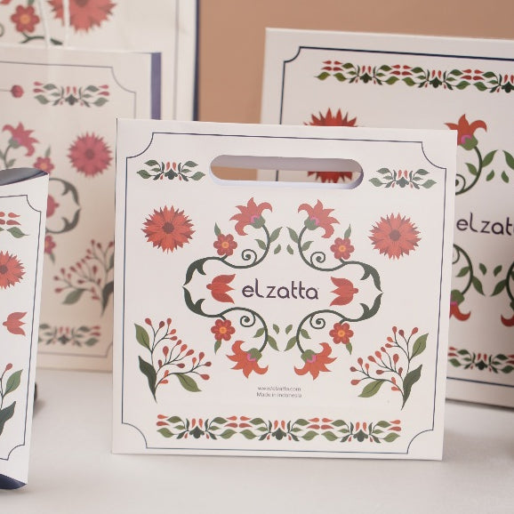 Elzatta Papyrus Pillow Packaging