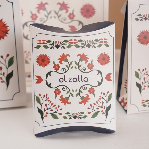 Elzatta Papyrus Pillow Packaging