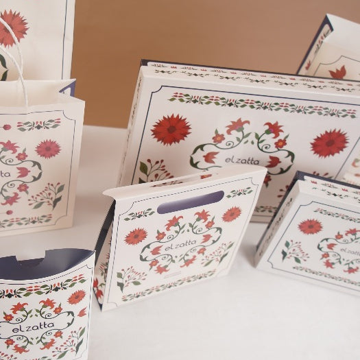 Elzatta Packaging Papyrus Handle Bag