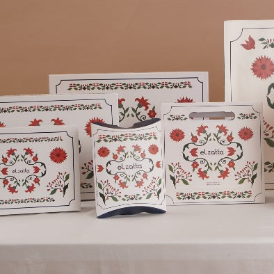 Elzatta Papyrus Pillow Packaging