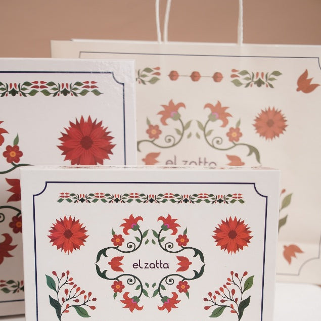 Elzatta Packaging Papyrus Handle Bag