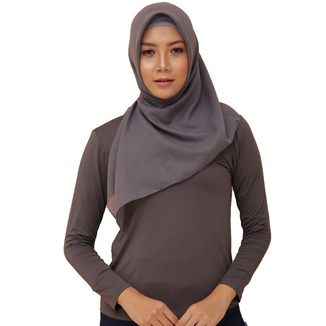 elzatta Tunik Tunaya Yasmin 810 Dark Grey