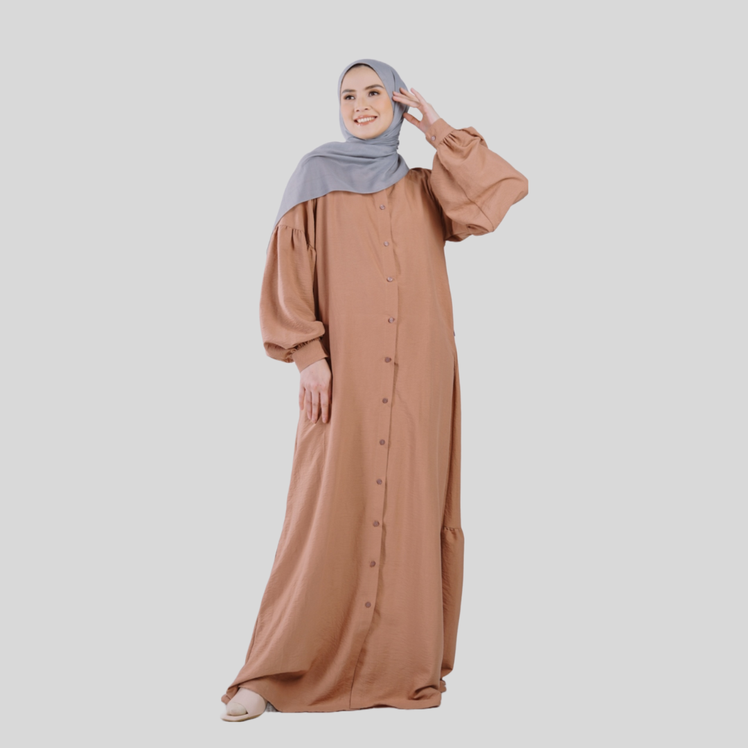 Elzatta Gamis Reglania Airflow Essential Part 2 - Camel