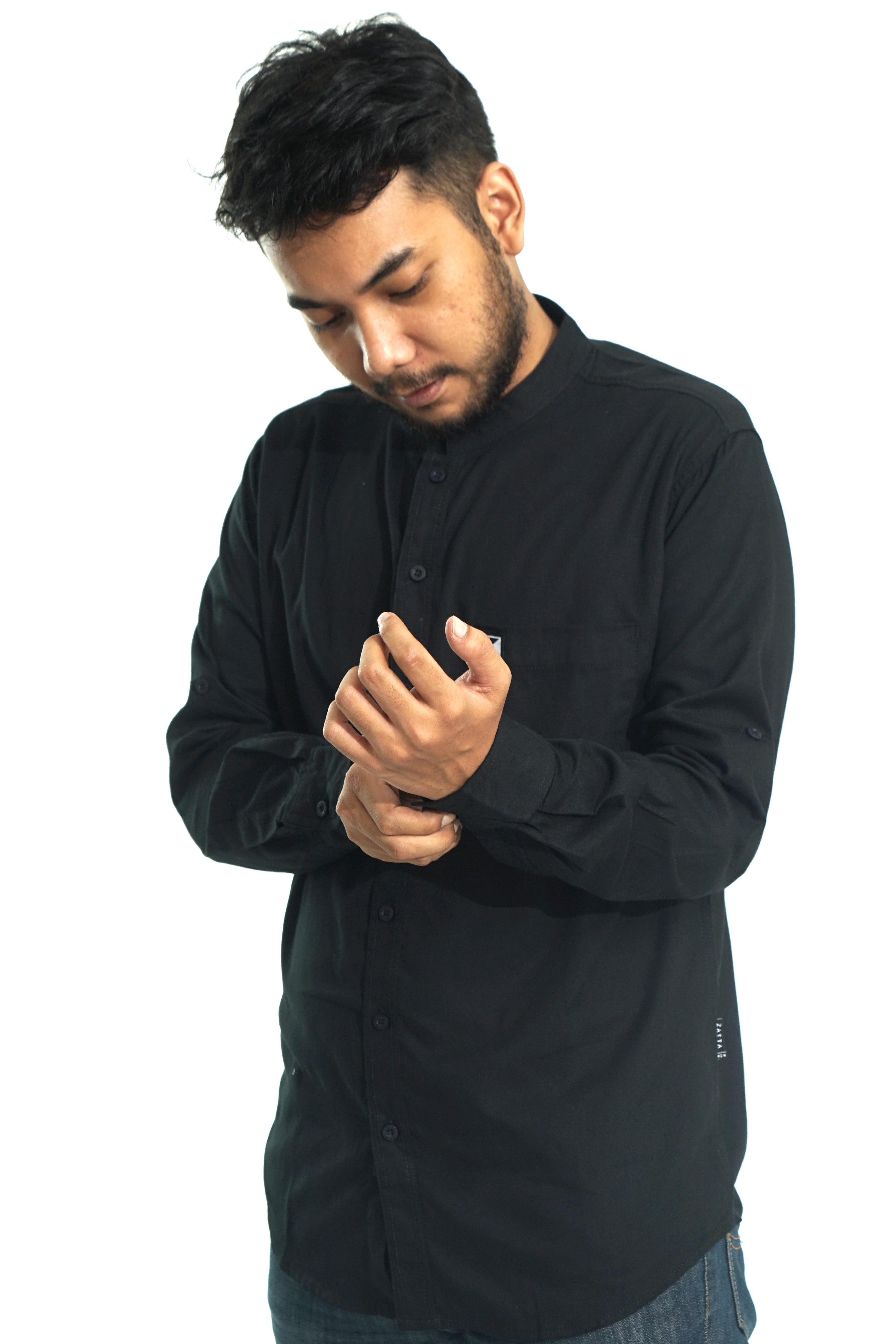 Zatta Men Azzam Shirt - Hitam