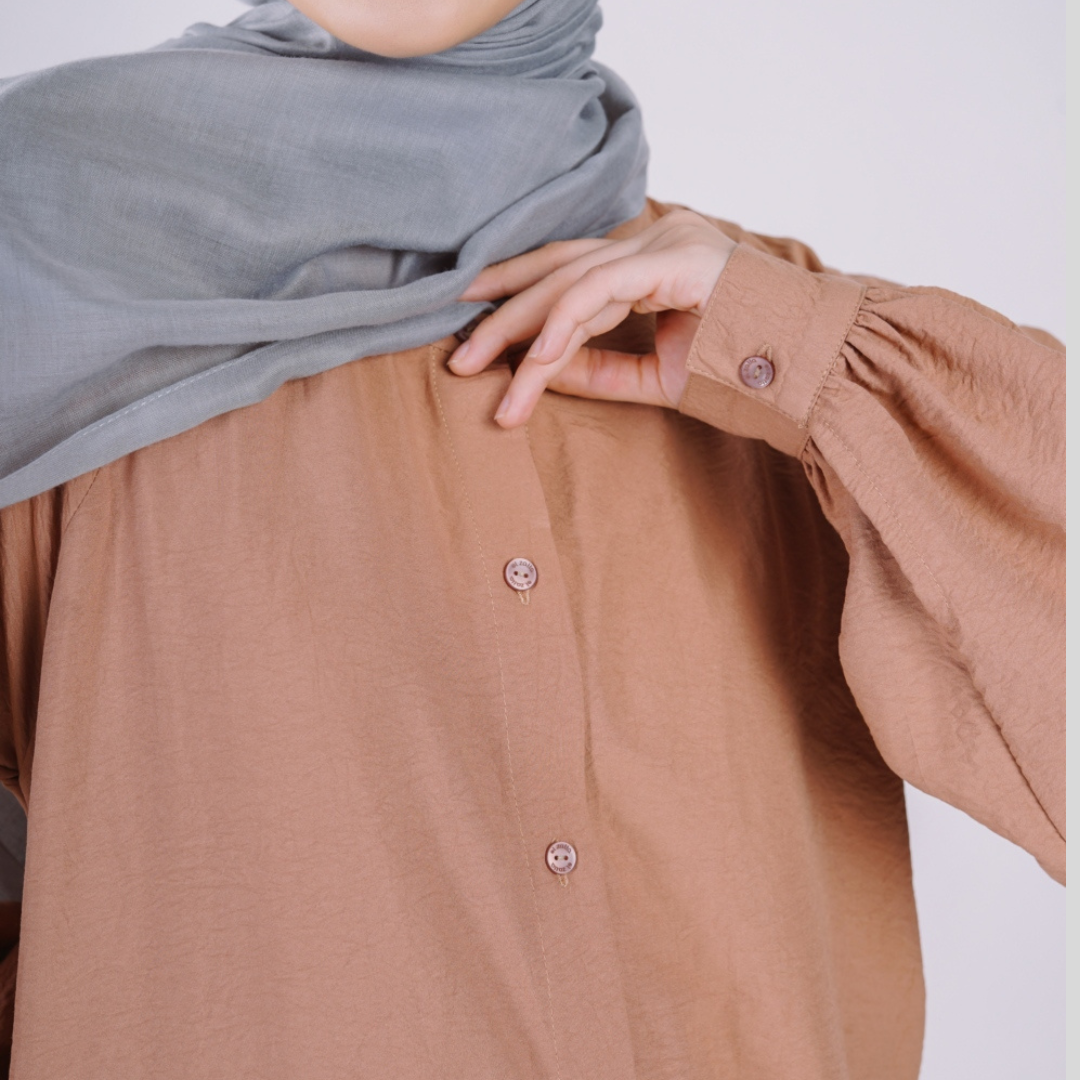 Elzatta Gamis Reglania Airflow Essential Part 2 - Camel