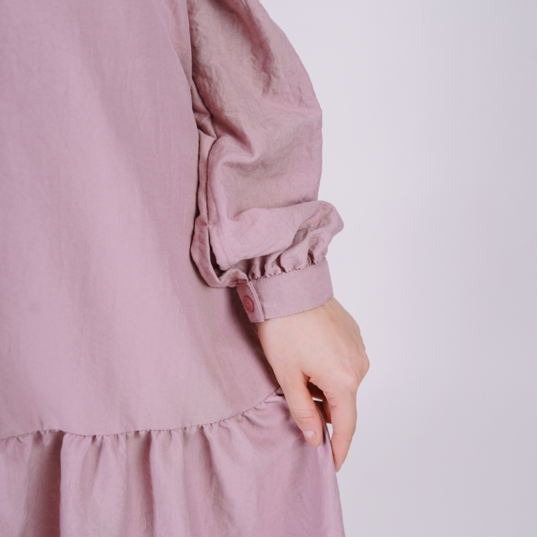 Elzatta Middy Dress Airflow Essential Part 2 - Pink