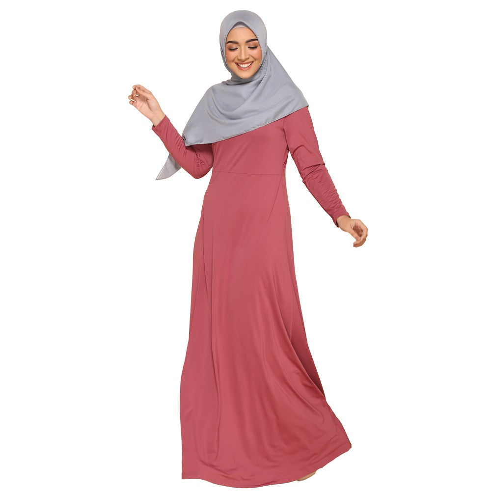 Gamis Gamia Azra 621 Mauve Wood