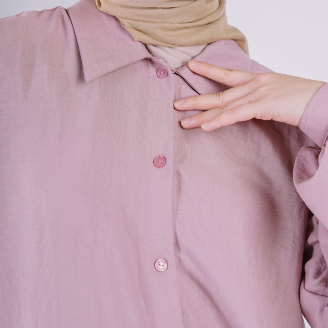 Elzatta Middy Dress Airflow Essential Part 2 - Pink