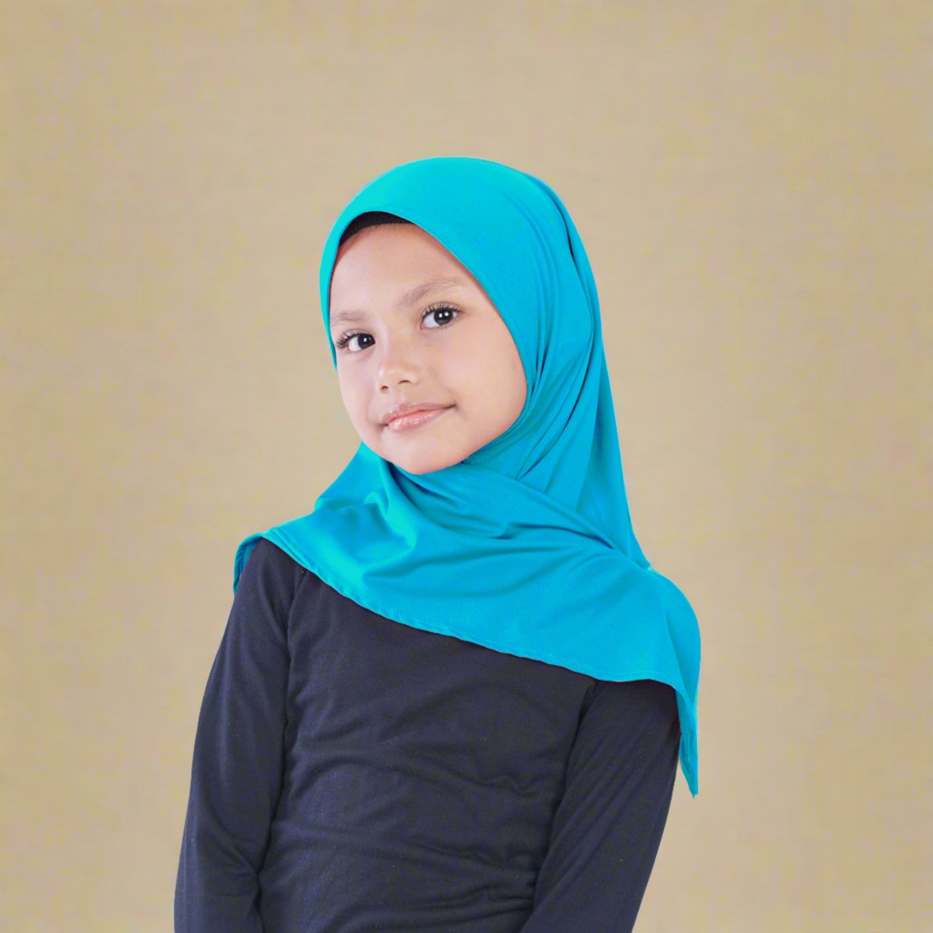 Elzatta Jilbab Anak Zaria M Kids Azkiya - Biru