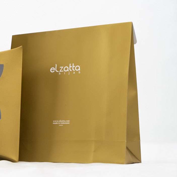 Elzatta Mini Paper Bag Gold